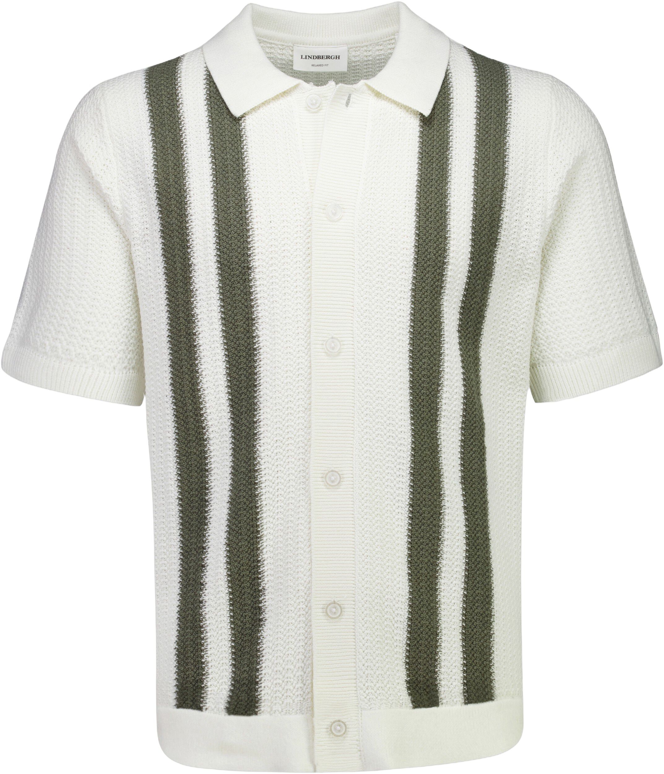 Knitted polo cardigan