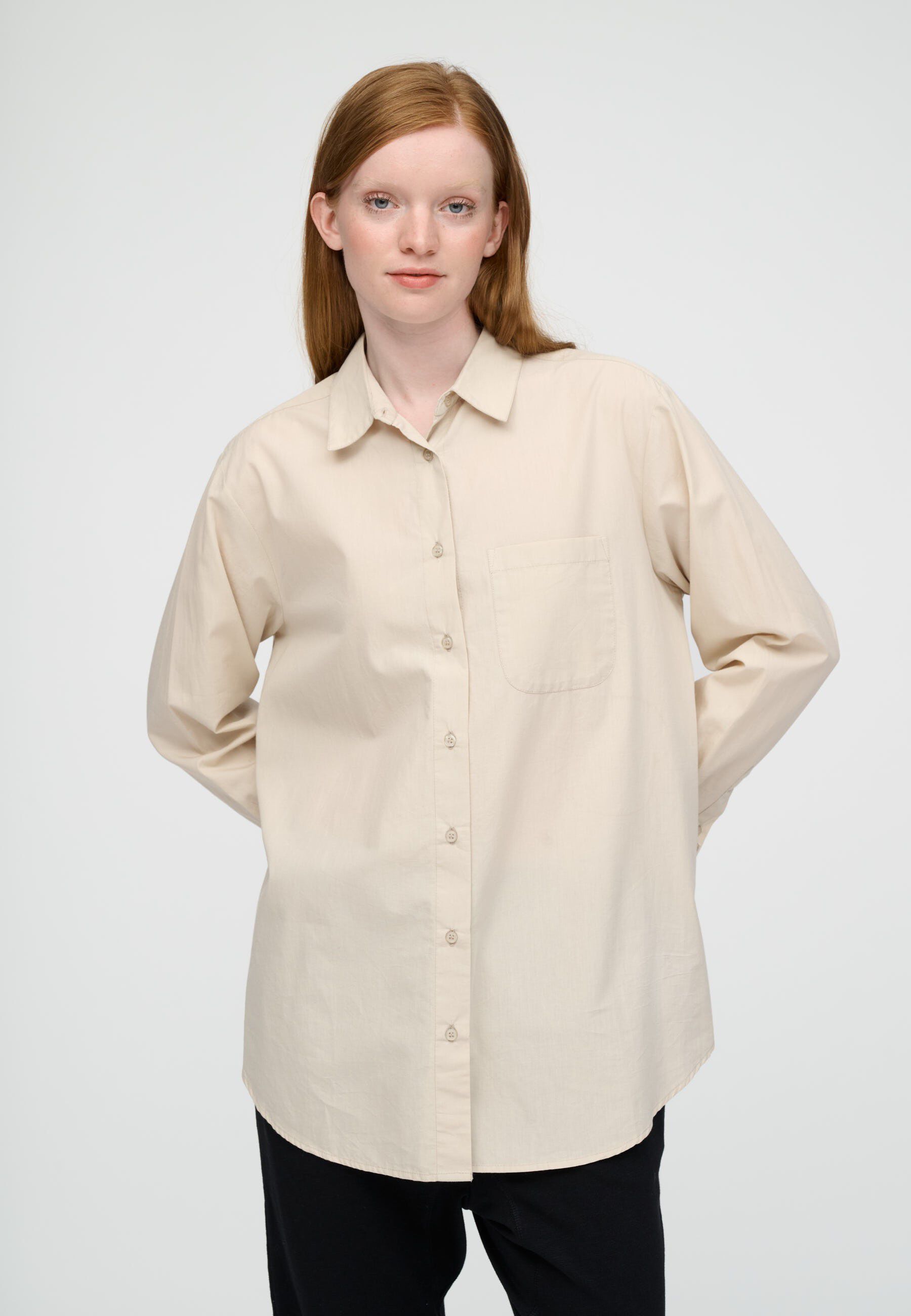 gaia shirt poplin