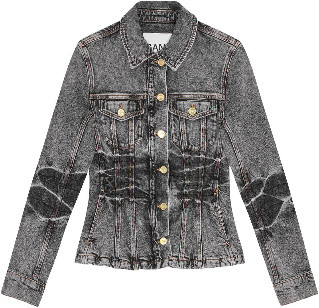 Stretch Future Denim Fitted Blazer