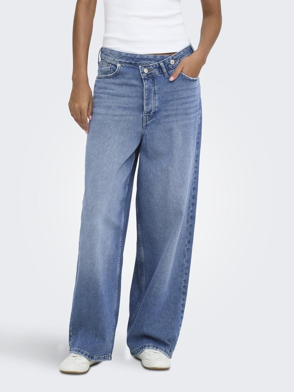 Onlella-Amber Lw Asy Baggy Dnm Tai821