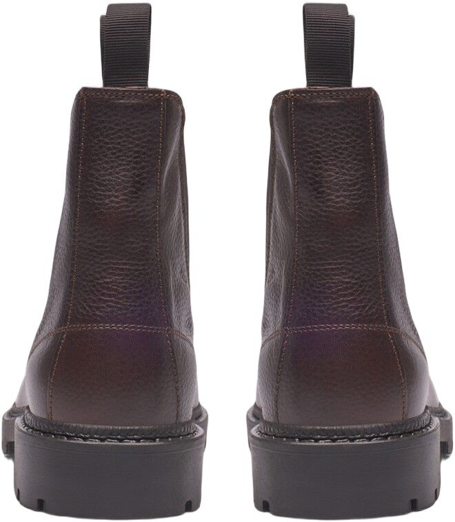 Trais Grain Leather Chelsea Boot