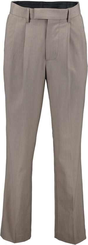 Relaxed pleated formal pants