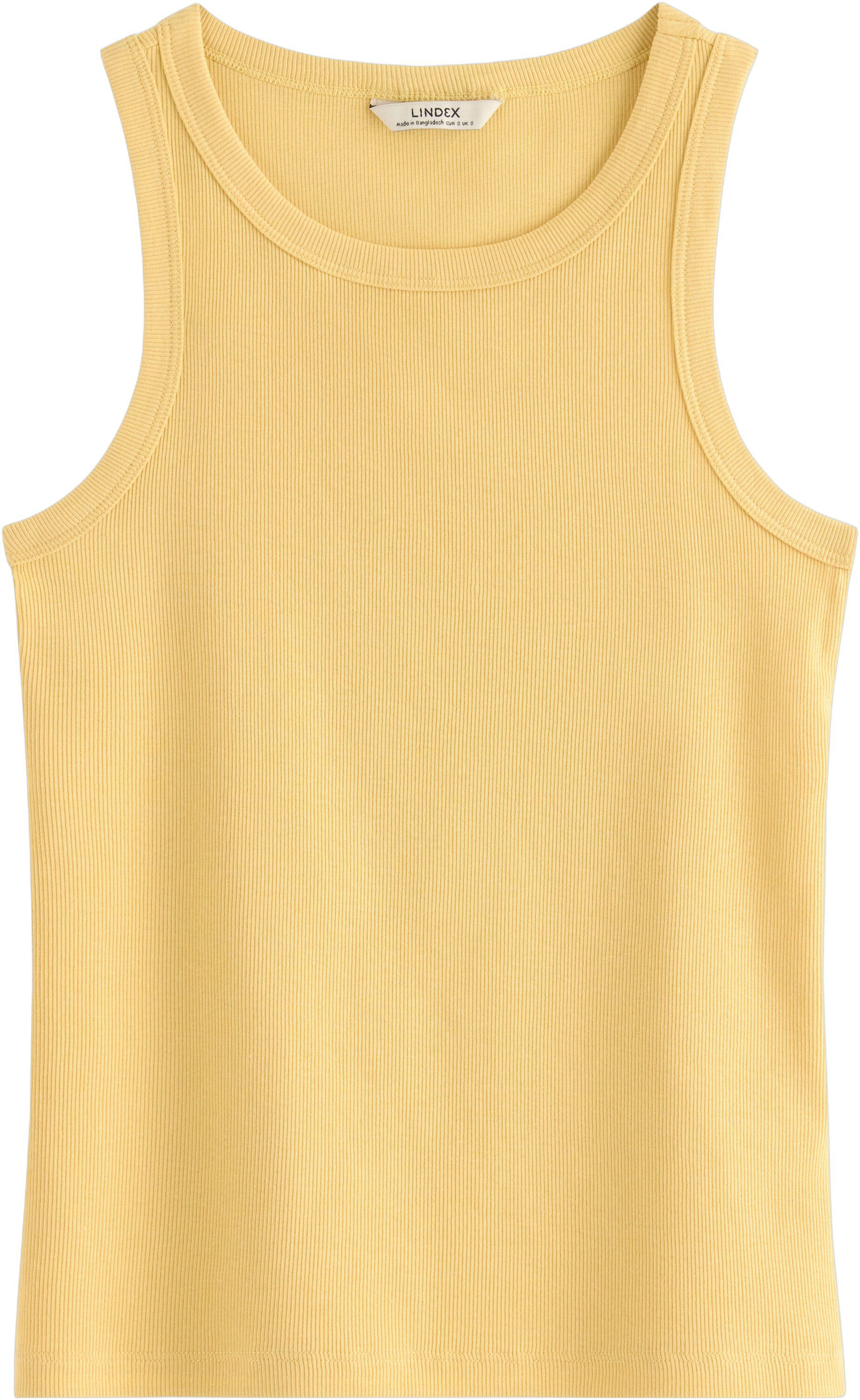 Ribbat linne i mjuk och stretchig b