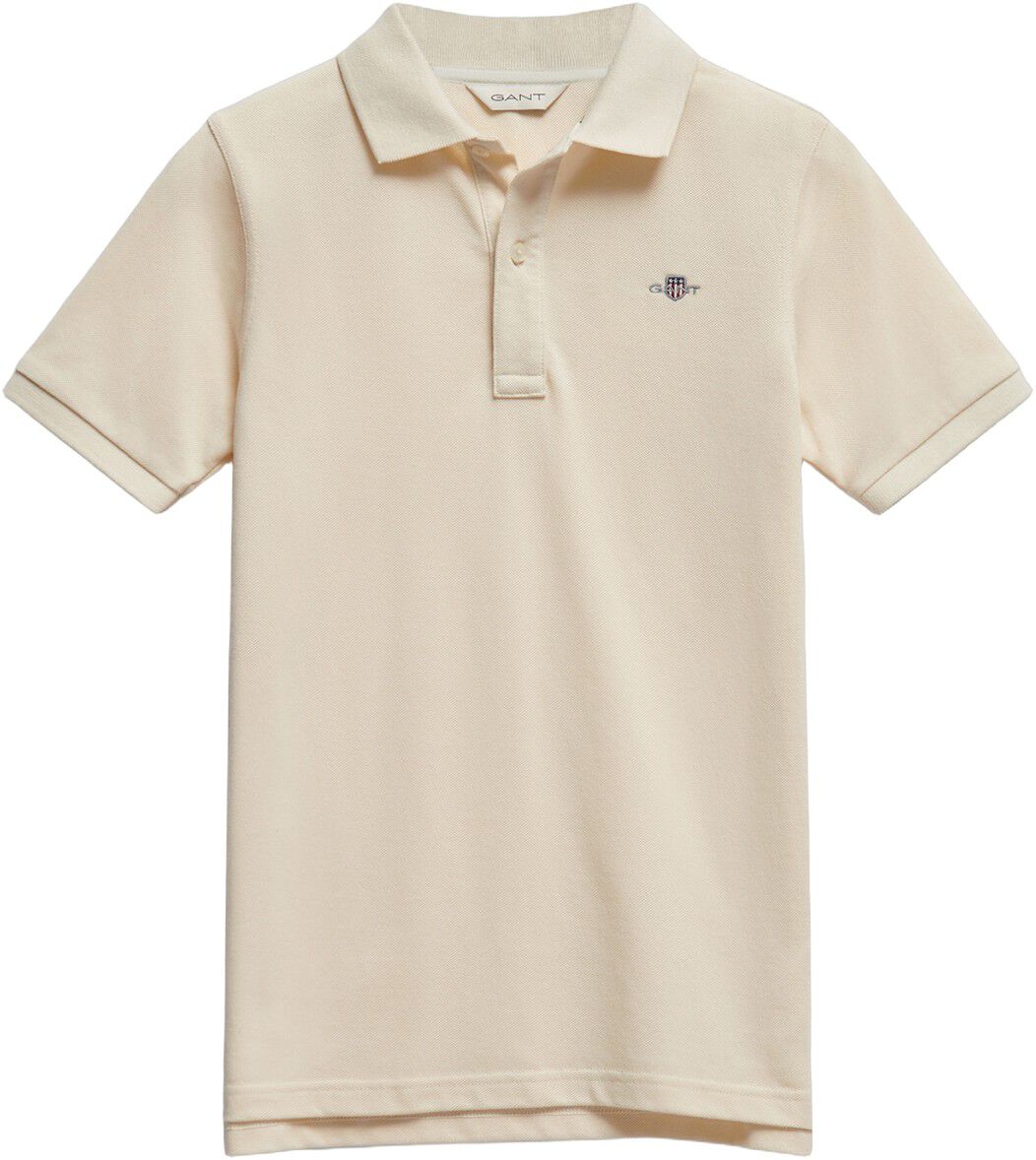 Shield Knitted Zip SS Polo