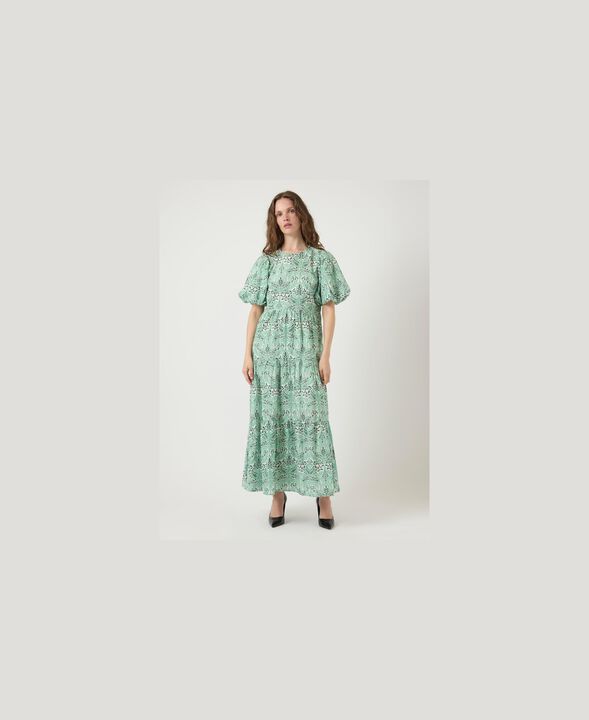 YASBOTANICO SS ANKLE DRESS S.