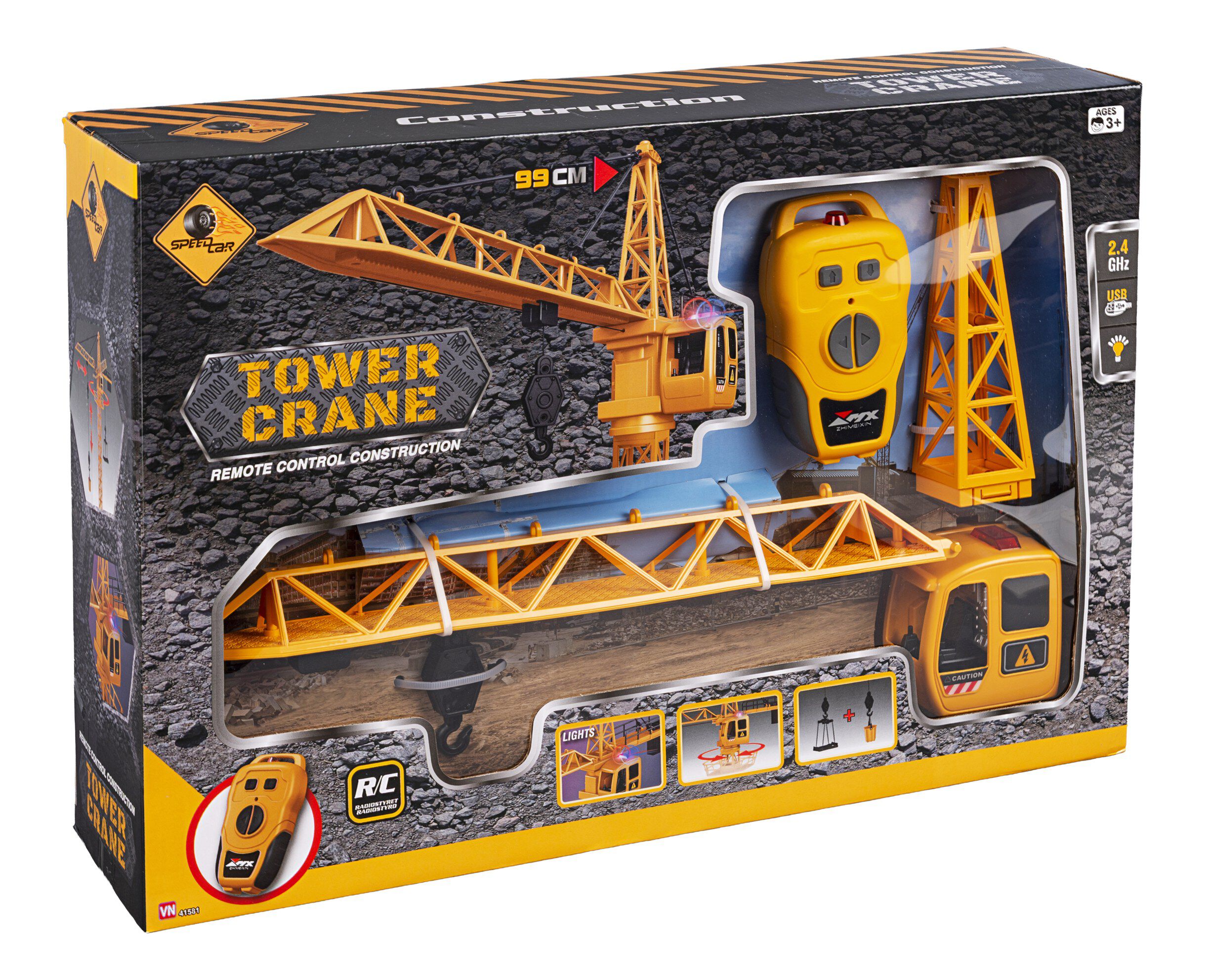 TOWER CRANE 99cm 2. 4G R/C