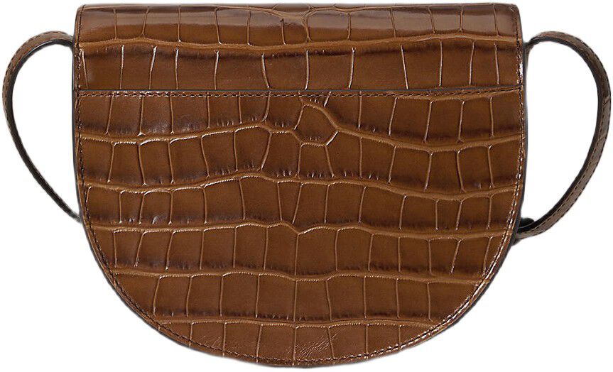 Croc-Embossed Medium Witley Crossbody
