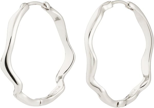 LARKIN øreringe sølvbelagt