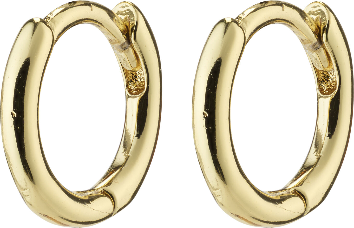 EANNA huggie hoops gold-plated