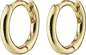 EANNA huggie hoops gold-plated