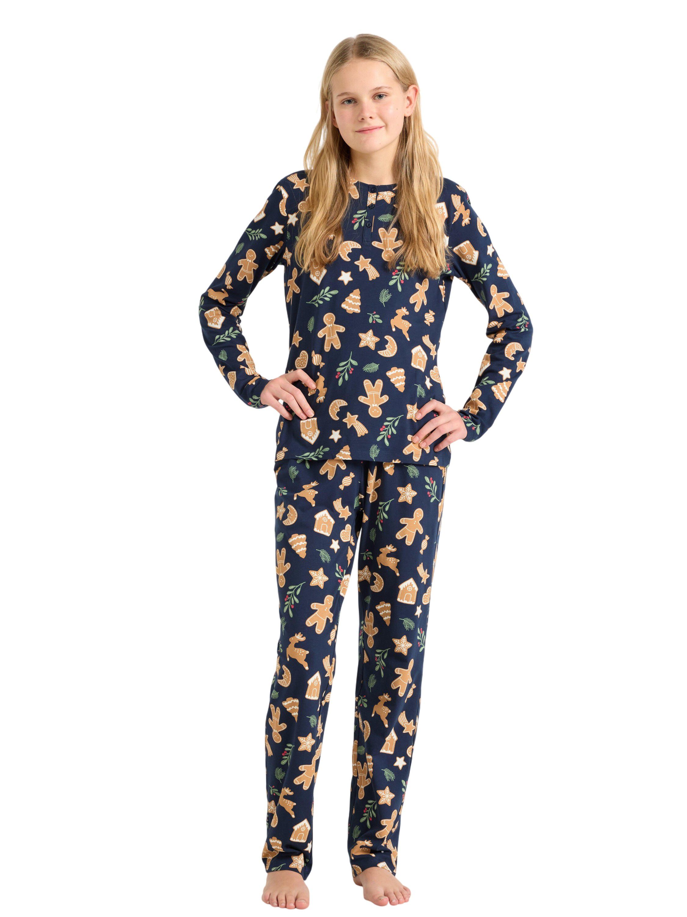 Matching pyjama set in cotton with