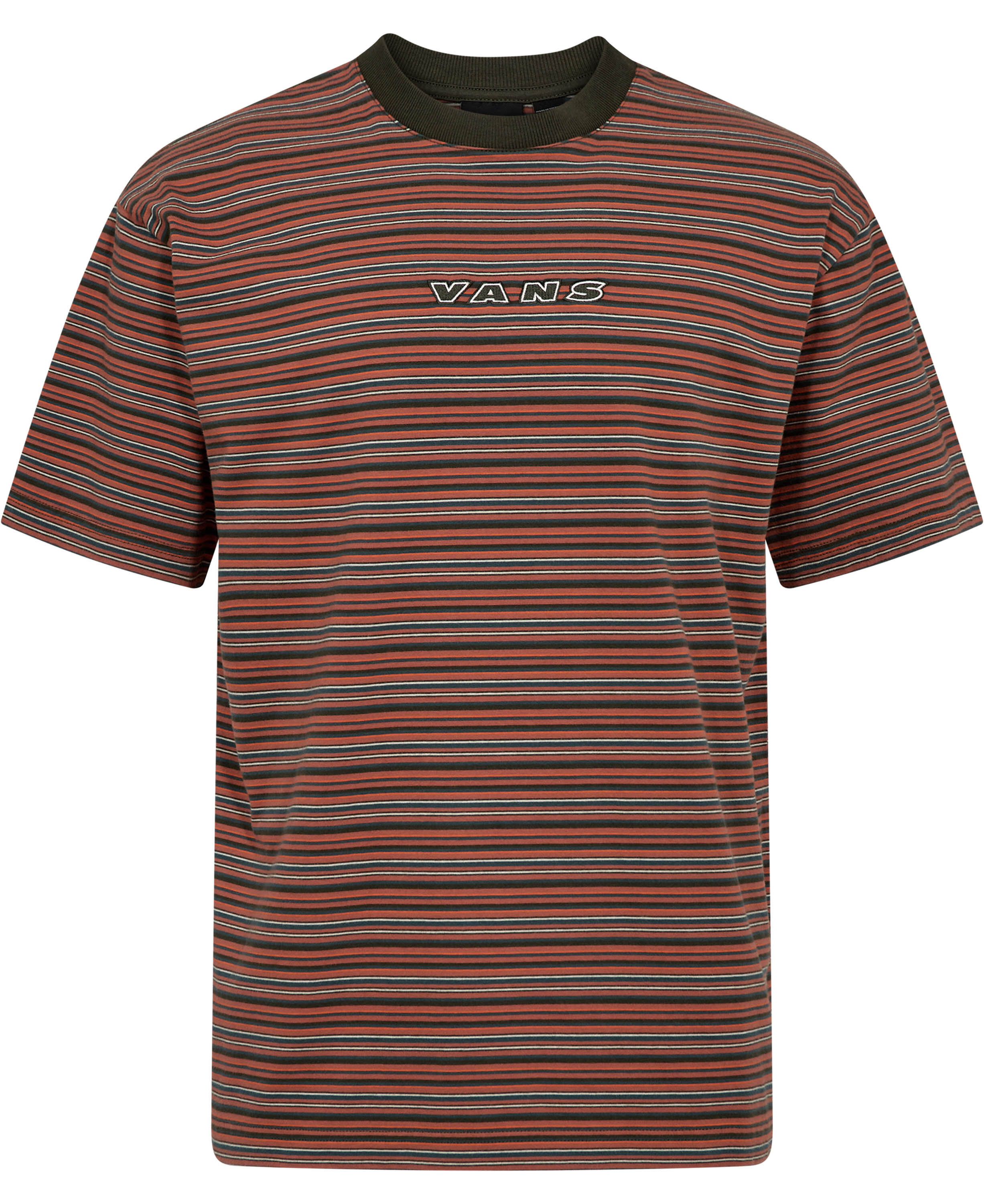 Cameron Stripe SS Knit OBSIDIAN FER