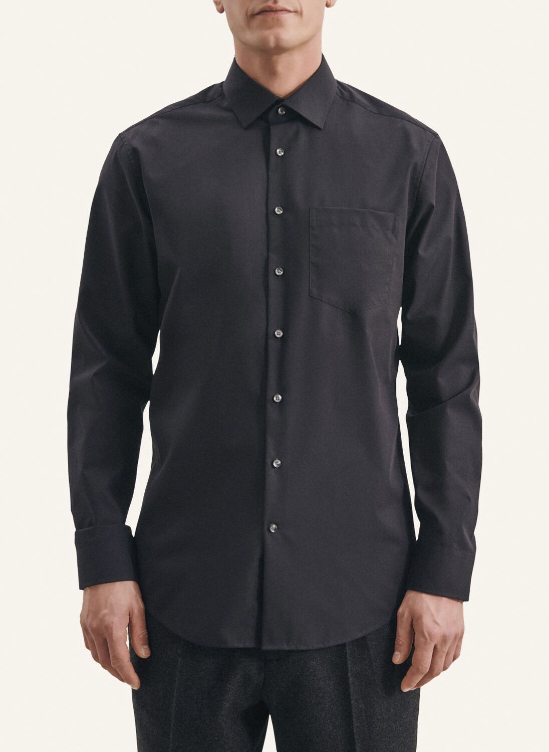 Business Shirt Regular Long sleeve Kent-Collar Uni