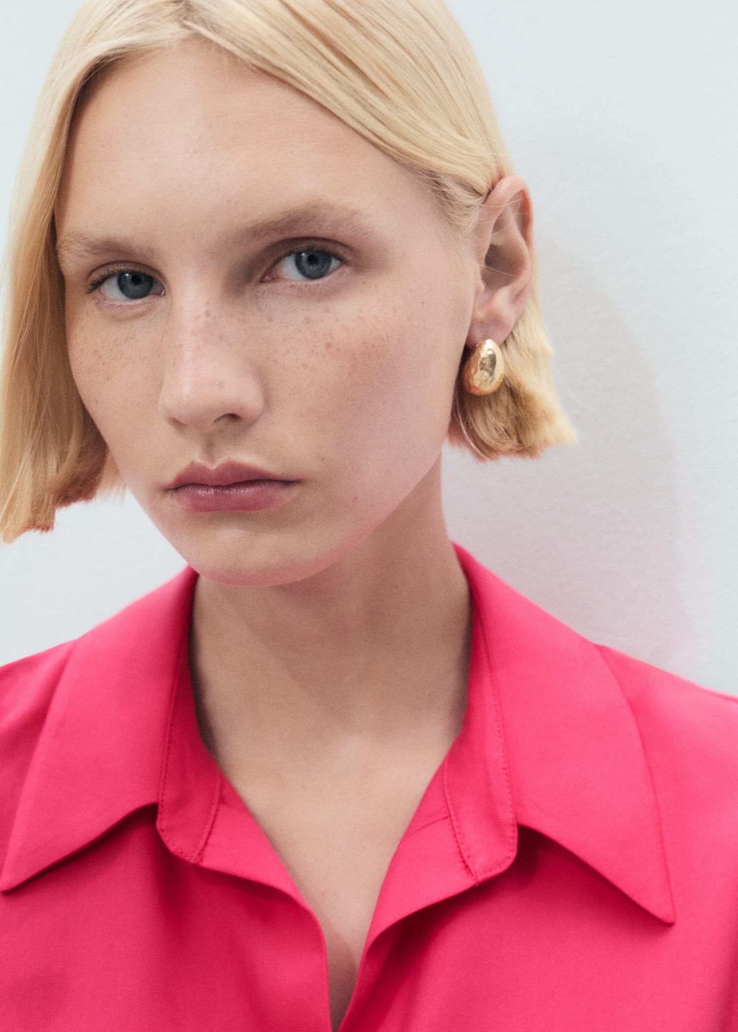 Lyocell sleeveless shirt