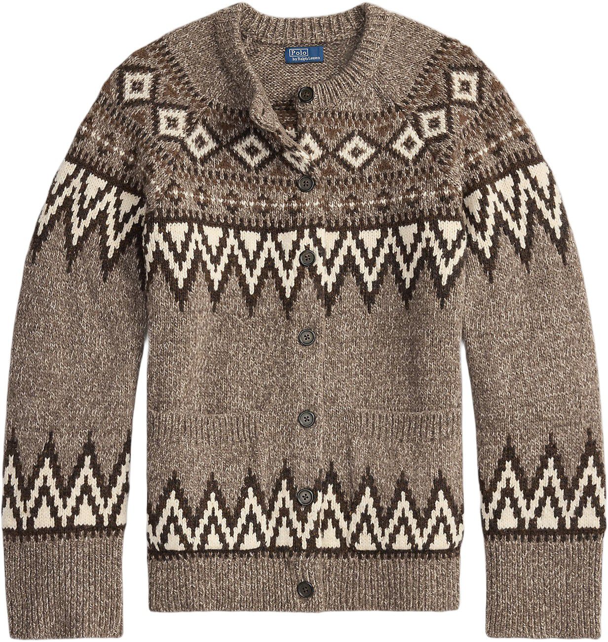 Fair Isle Wool-Blend Cardigan