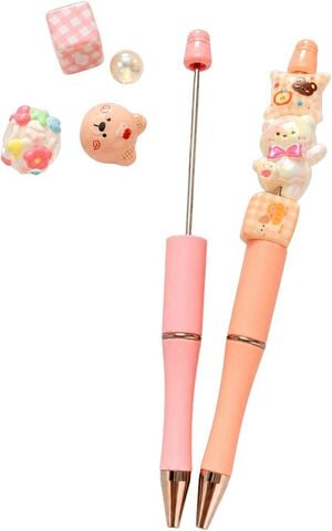Bamse DIY kuglepenne, 2 stk