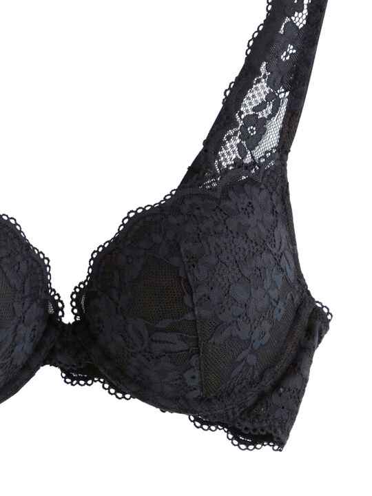 Malva push-up-bh med spets