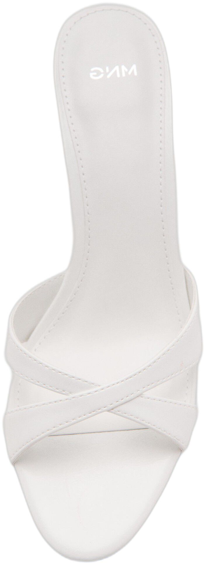 Heel non-structured sandals