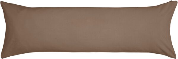 Frøya økologisk pudebetræk karamelbrun