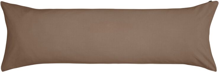 Frøya økologisk pudebetræk karamelbrun