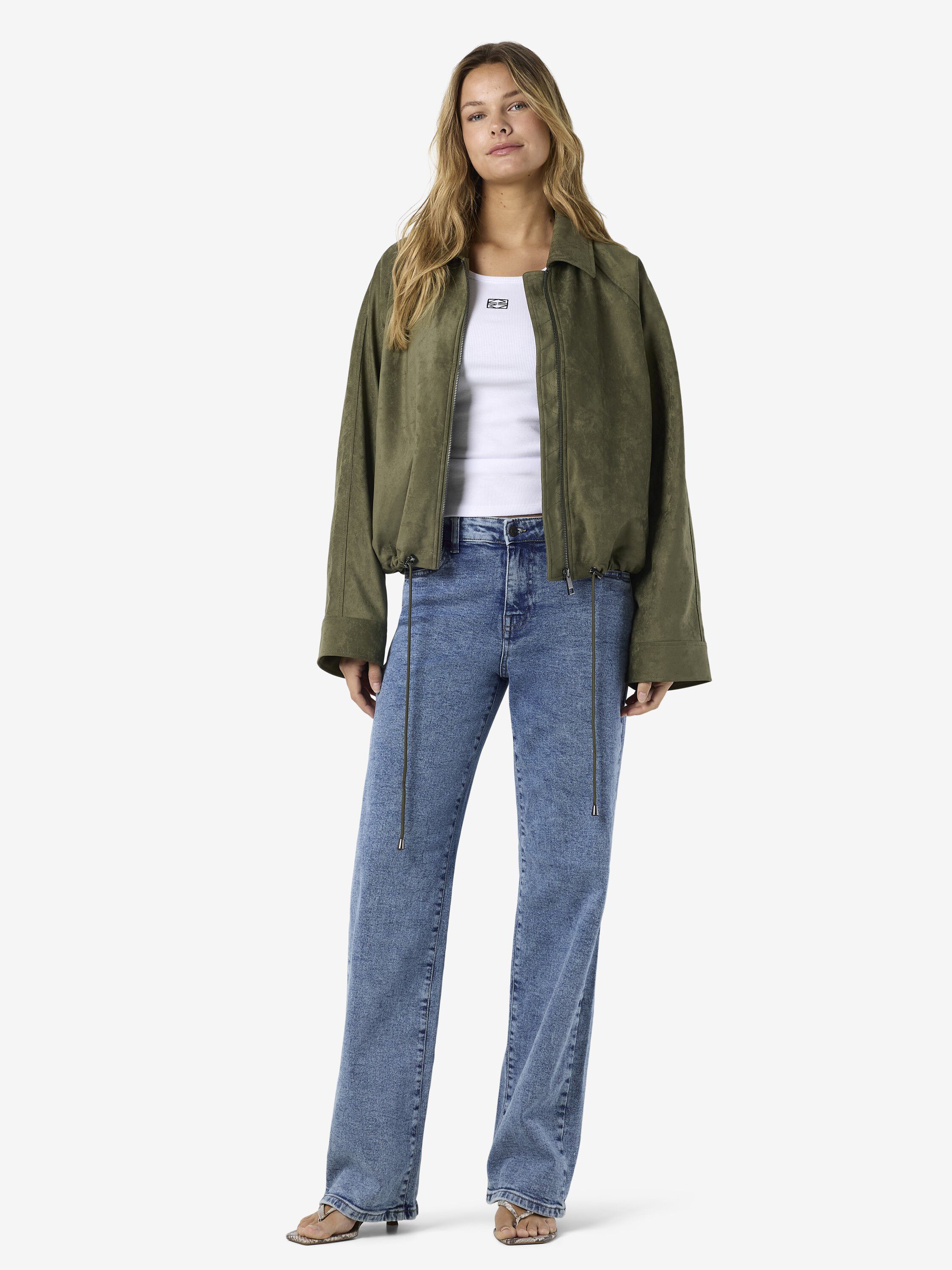 Nmemmy Fake Suede Bubblehem Jacket