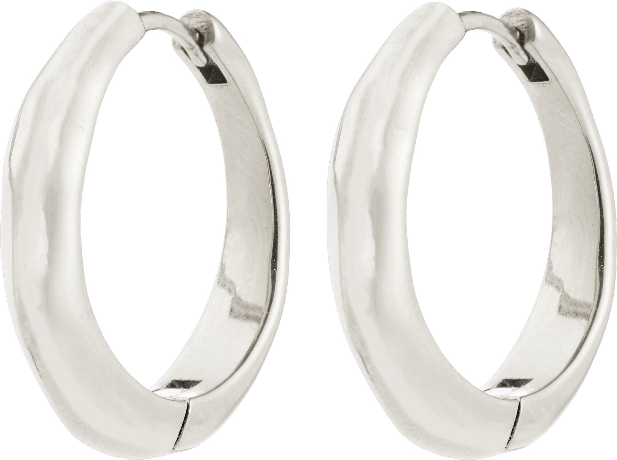 HARRISON hoops silver-plated