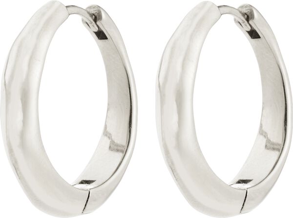 HARRISON hoops silver-plated