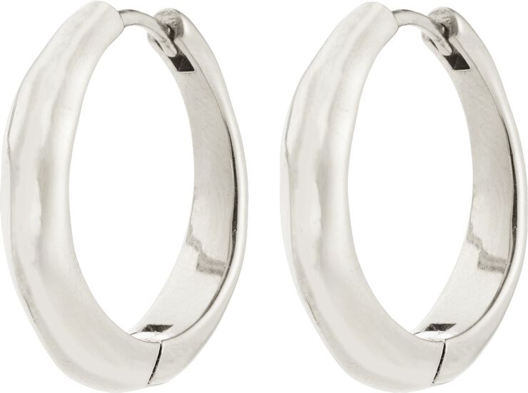HARRISON hoops silver-plated