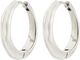 HARRISON hoops silver-plated
