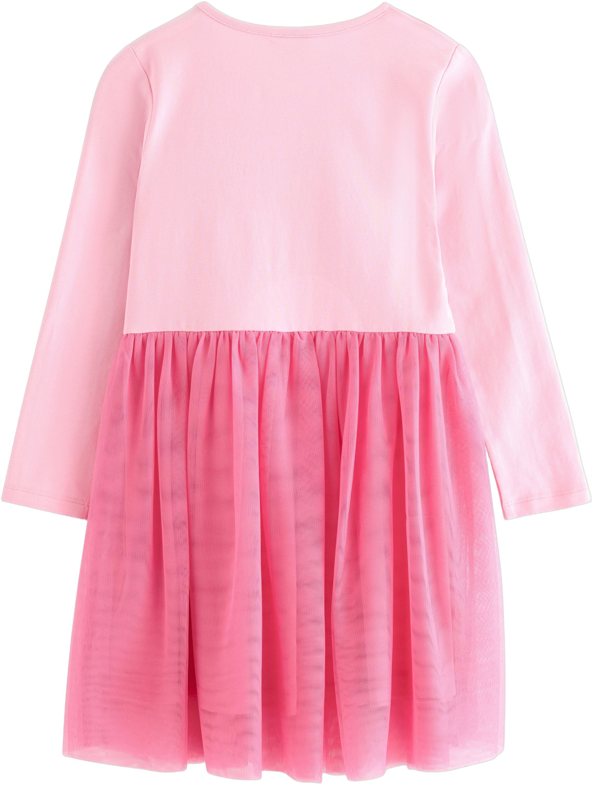 Long-sleeved dress with a Hello kit