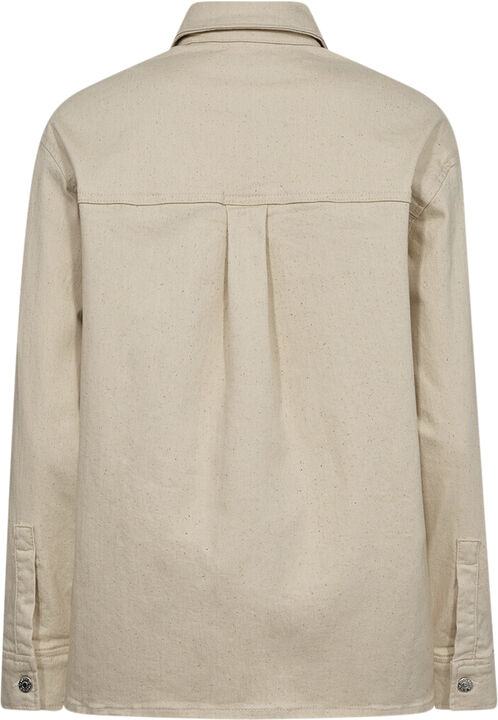 TRW-Kaia Twill Shirt Wash Crude Ecru