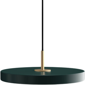 Asteria Mini forest green Ø 31 x 10,5 cm, 2. 7m cordset