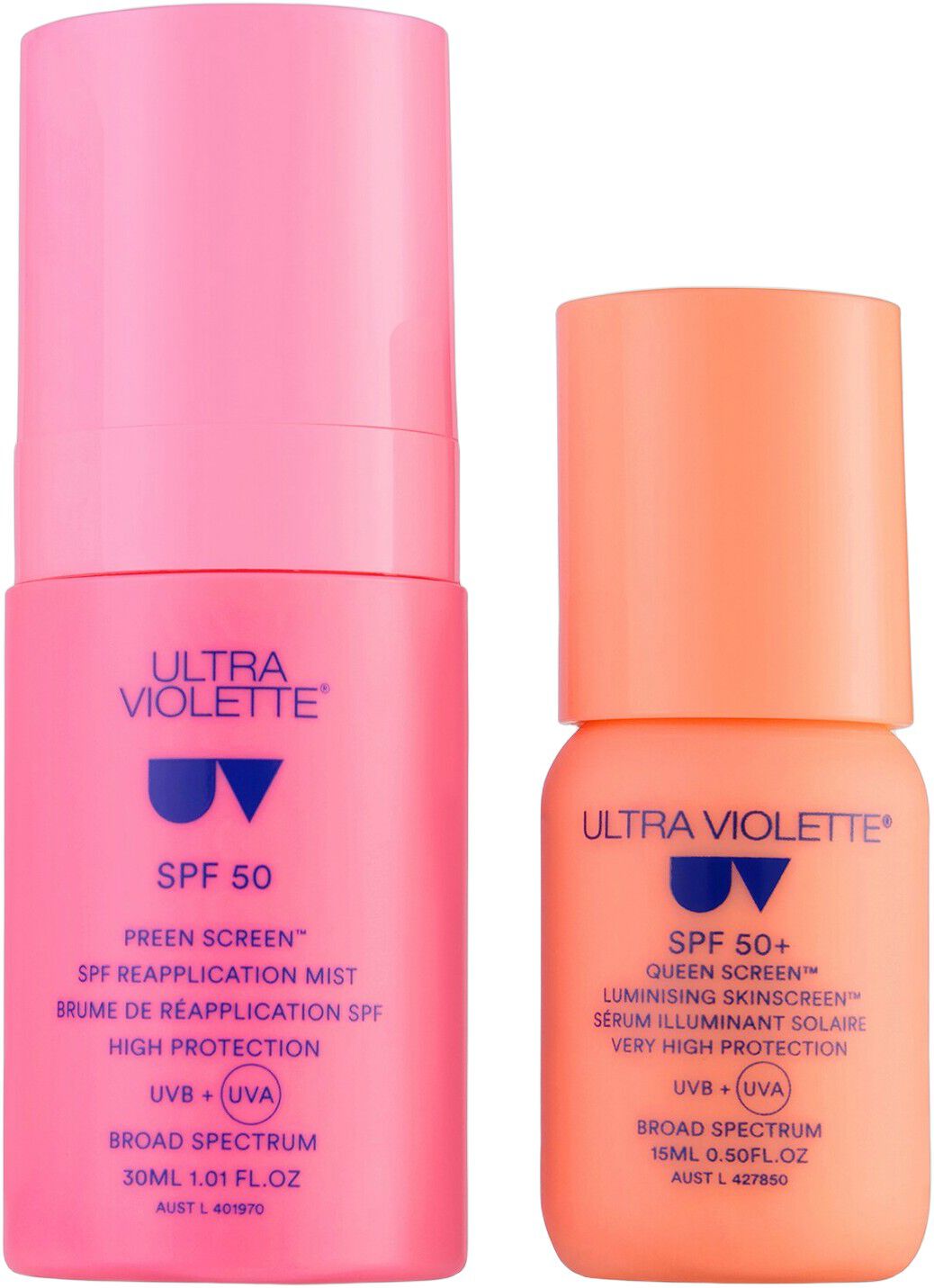 Duo of Luminous and Light SPF - Solskyddskit