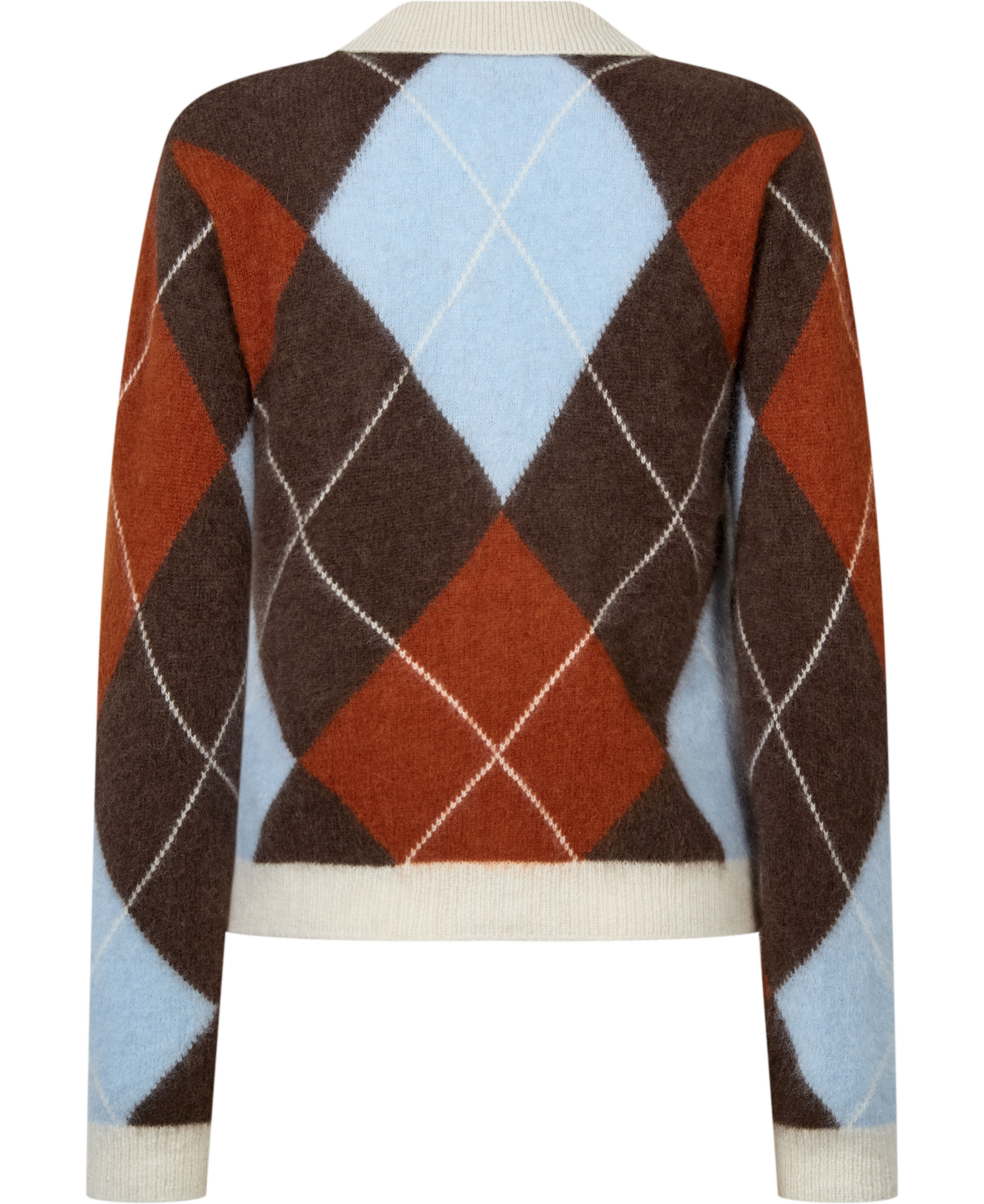 Kathy 3 Polo Cardigan - 100% Wool RWS