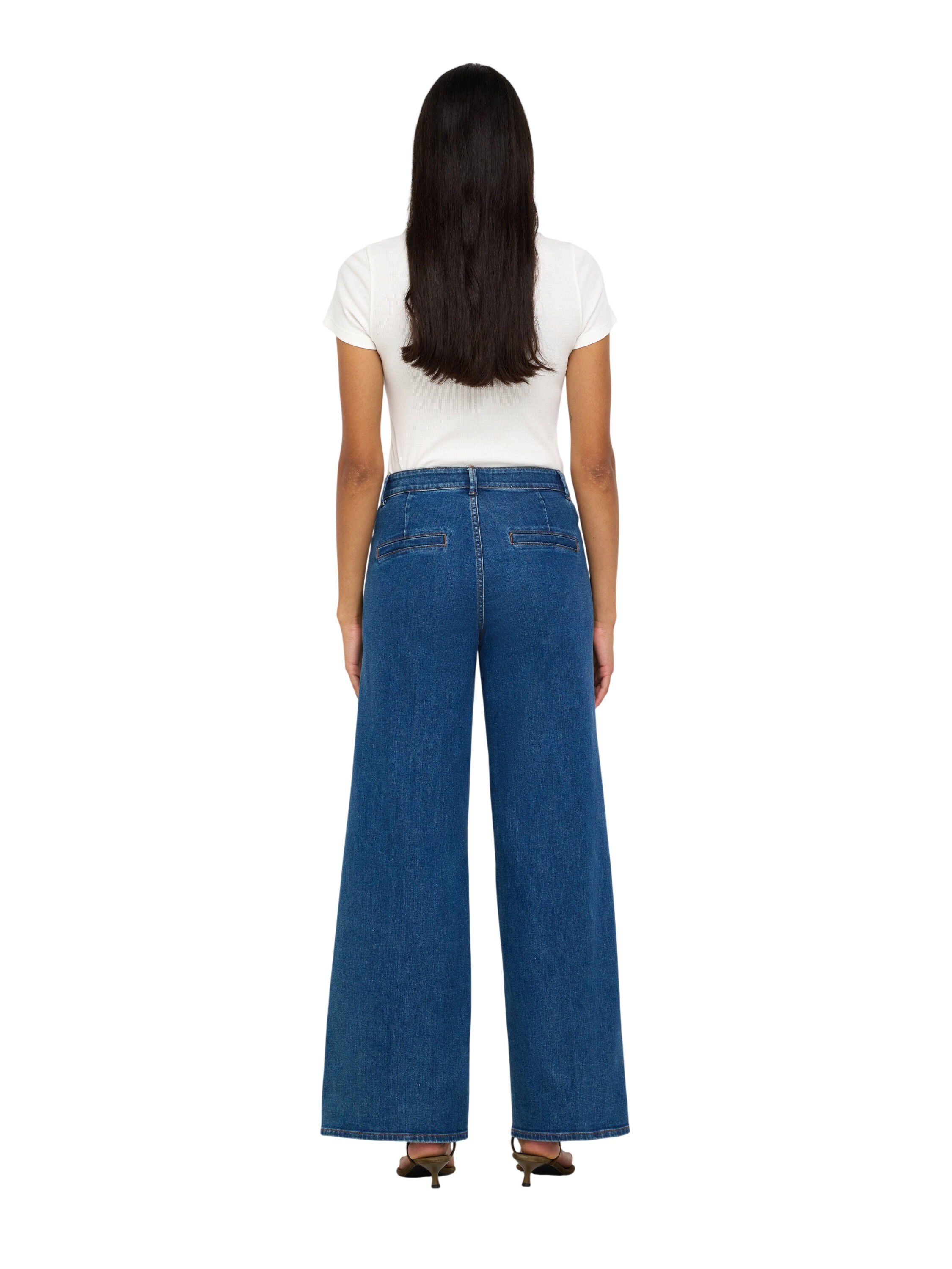 Trousers denim Noomi mid blue