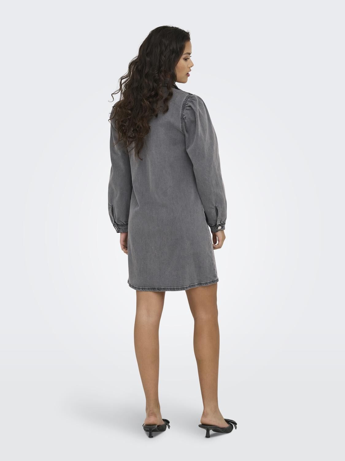 ONLALMA L/S DRESS DNM CRO