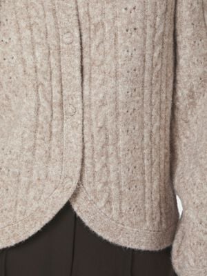 Koteas Cable Knit Cardigan
