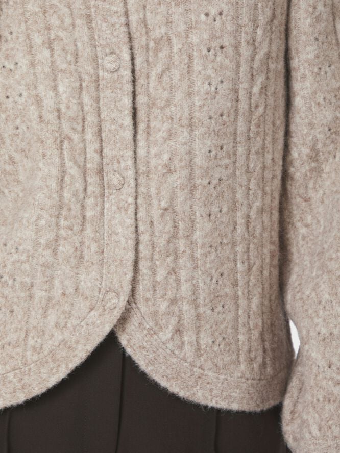 Koteas Cable Knit Cardigan