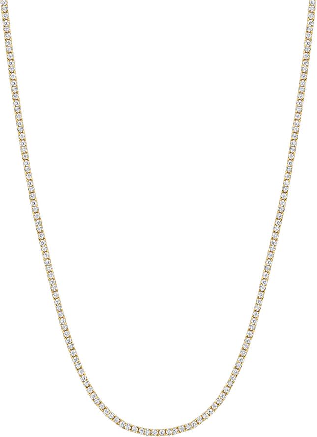 Mini Tennis Necklace in