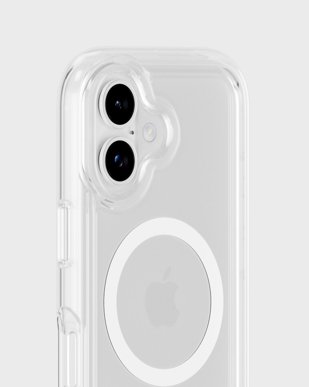 Chunky Case MagSafe Compatible iPhone 16 White/Transparent