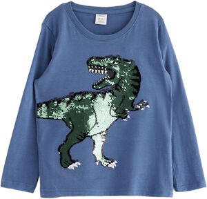 Comfy long-sleeved top in soft cott