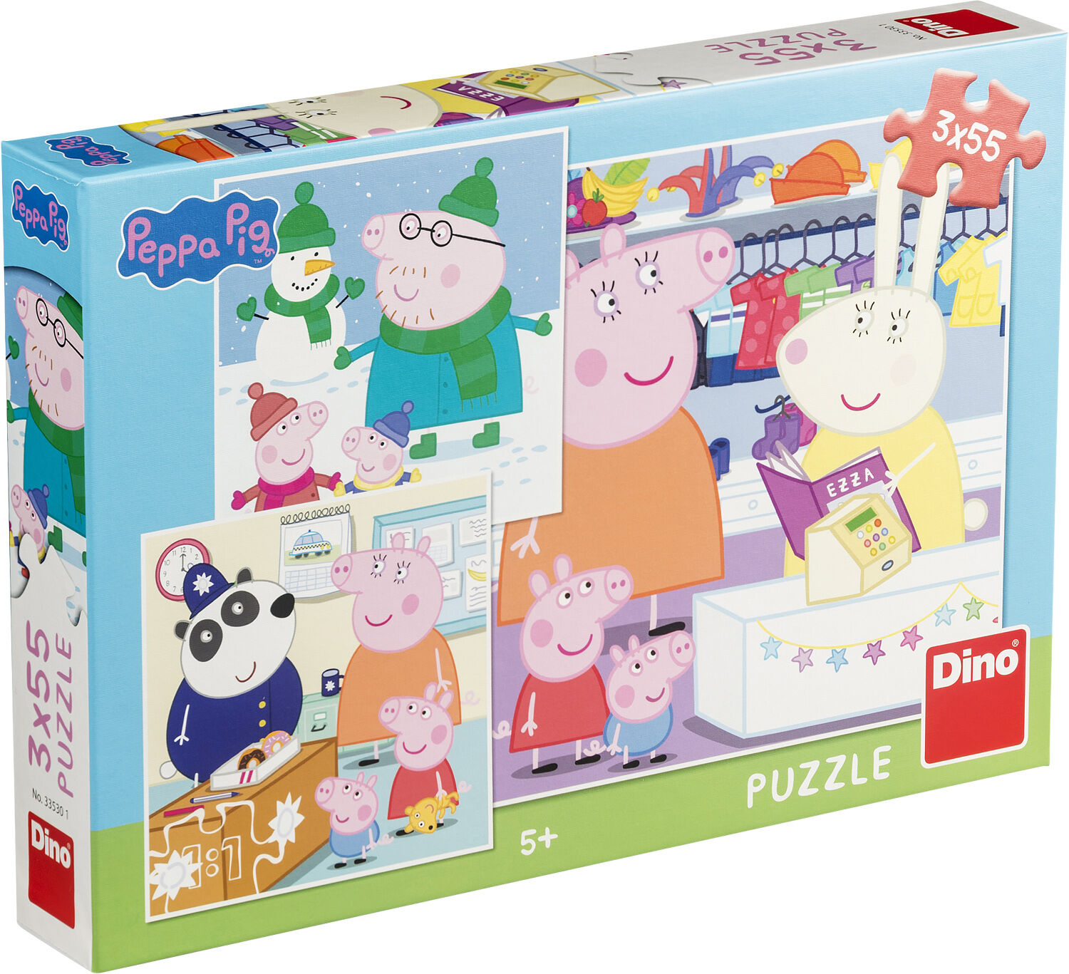 3x55 BR PEPPA PIG PUSLE