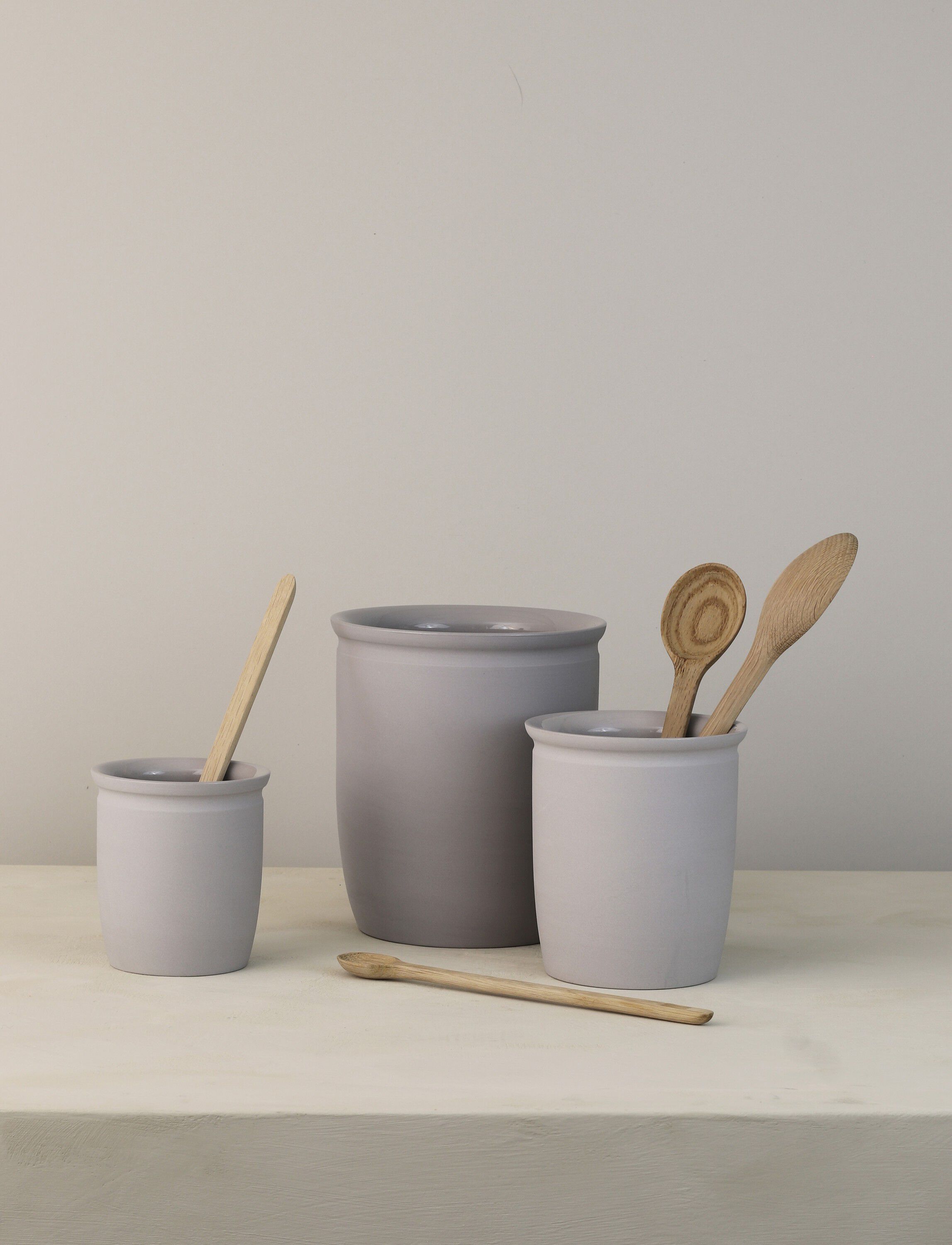 Knabstrup syltkruka 0.5 l. grey