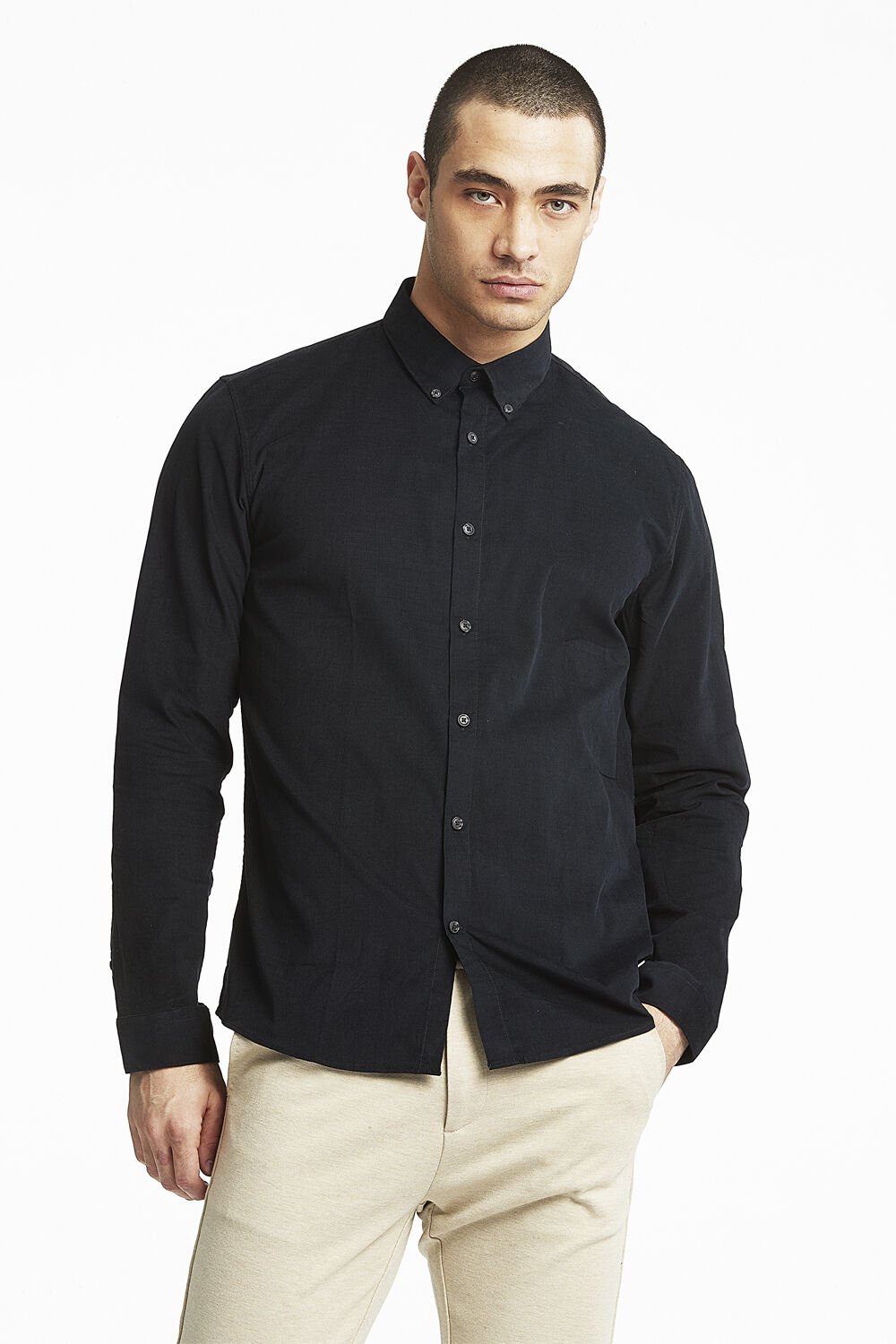 Fine corduroy shirt L/S