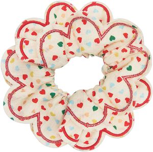 Mimi & Lula - Scrunchie - Scalloped Heartbeam