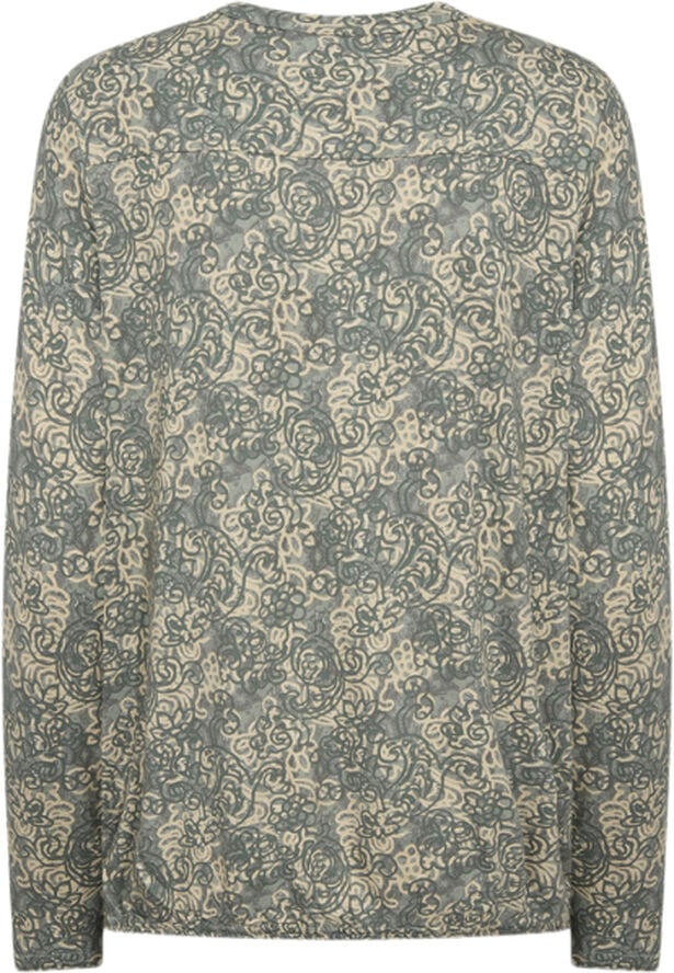 SC-FELICITY AOP 491 Bluse Lysegrøn