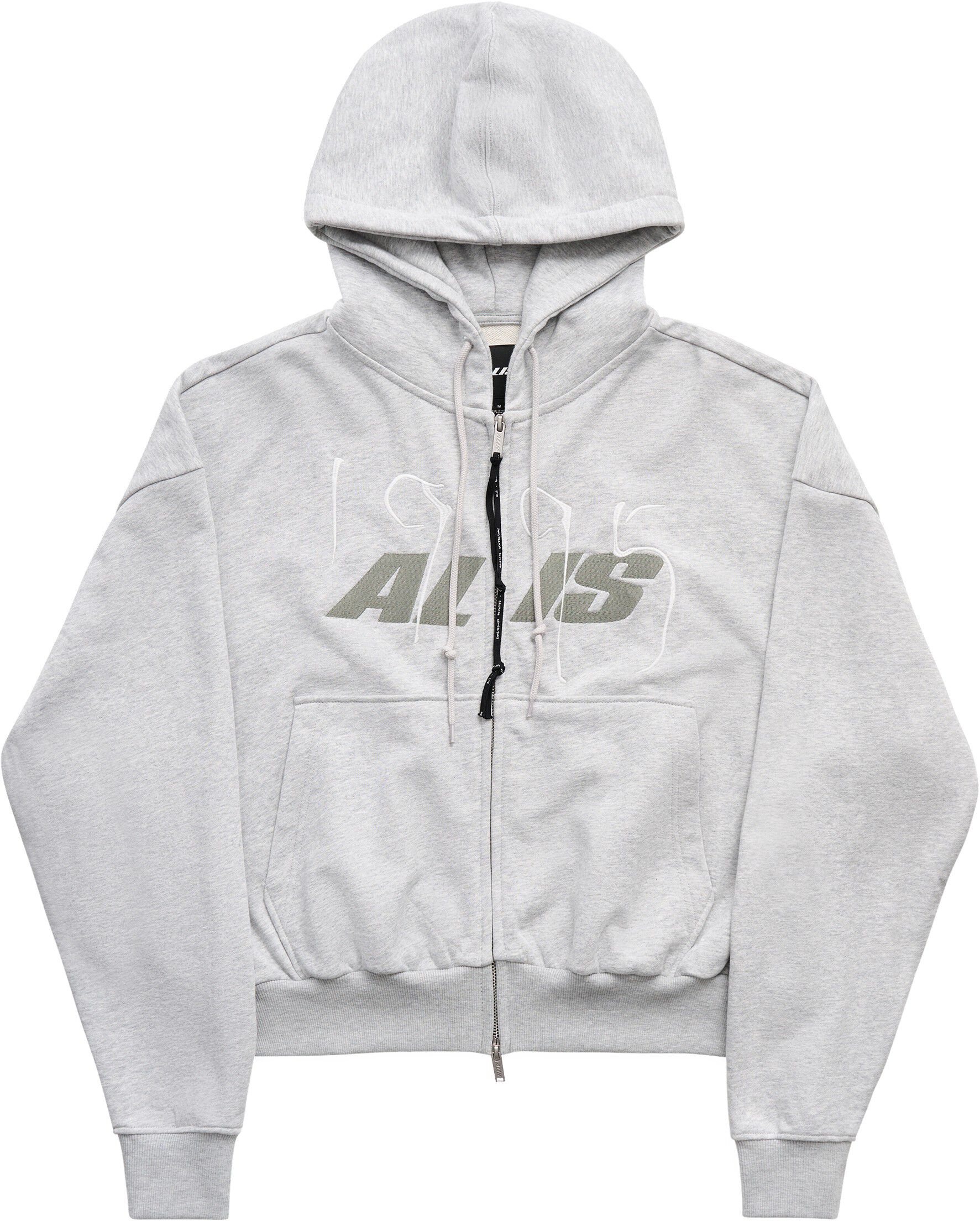 SHEN CROPPED HOODIE W/ ZIPPER