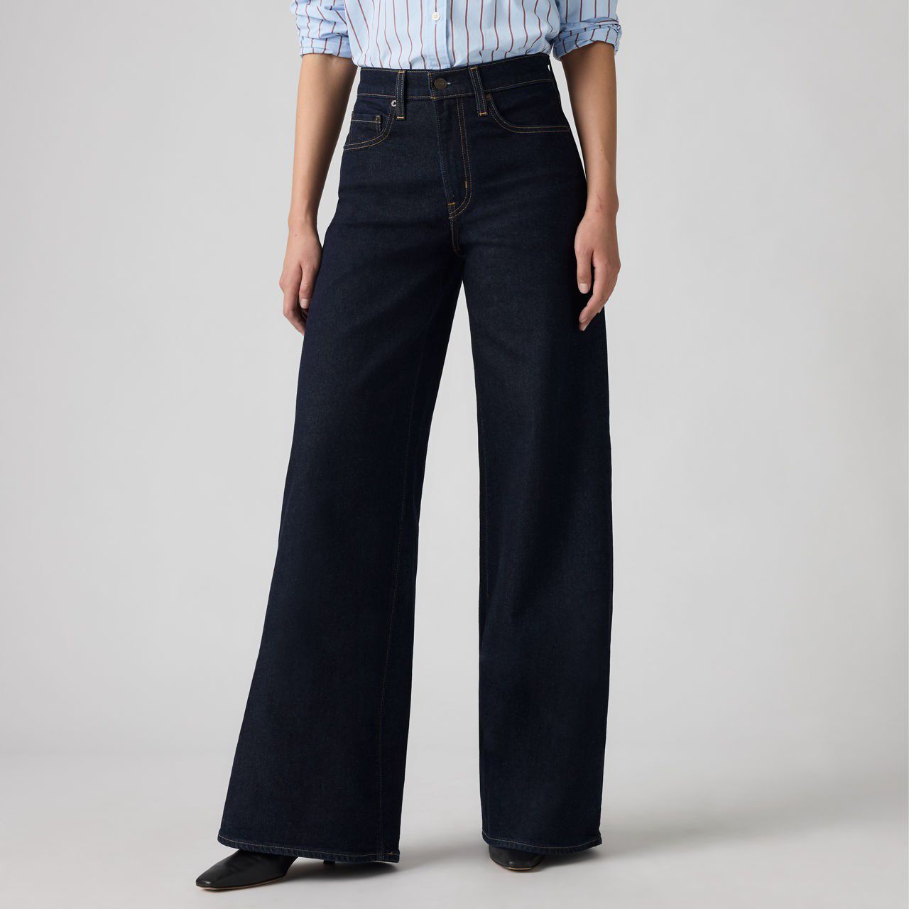 728 High Rise Wide Leg Jeans