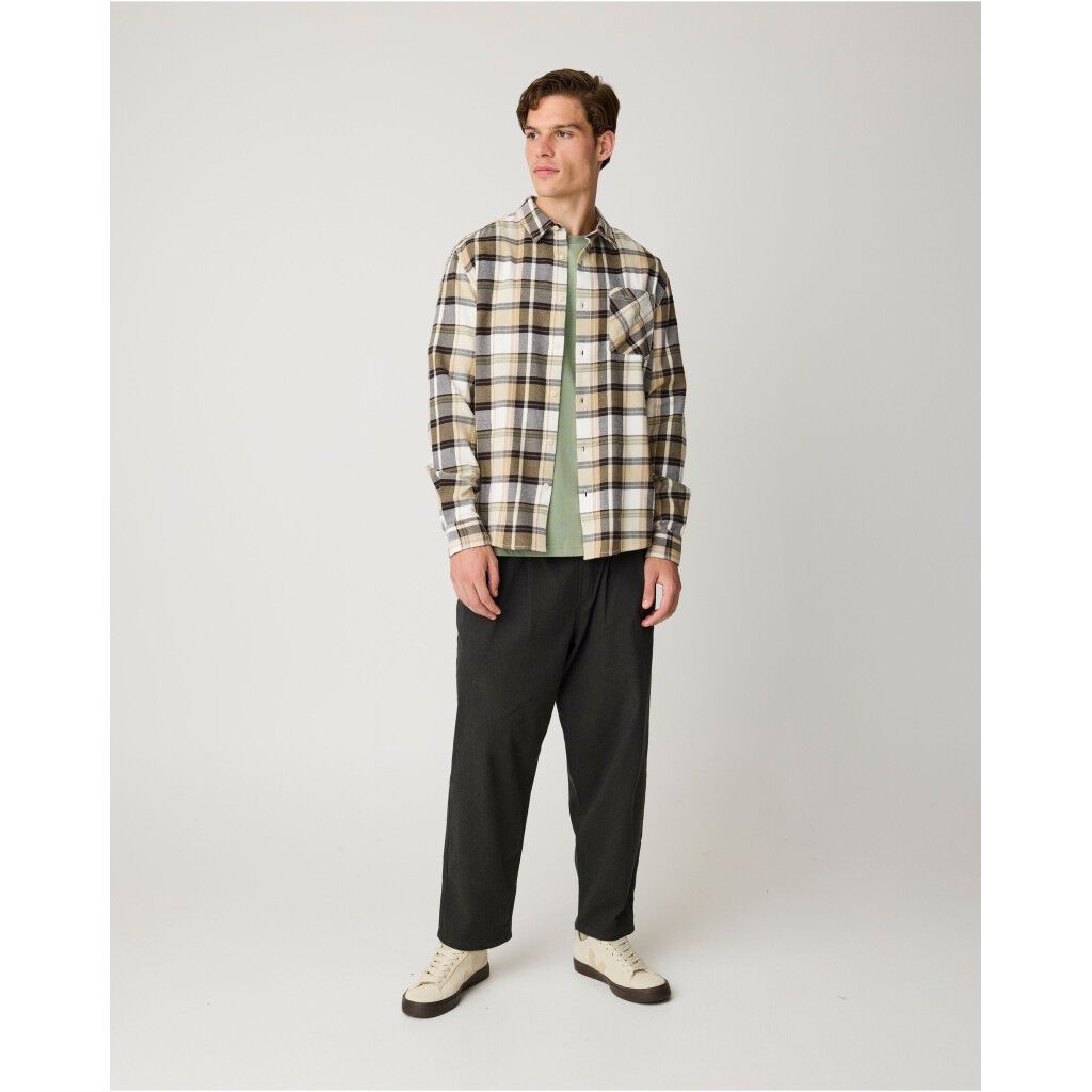 Dune regular checked flannel shirt