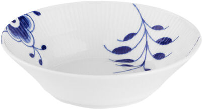 Blue Fluted Mega djup 17 cm tallrik 50 cl